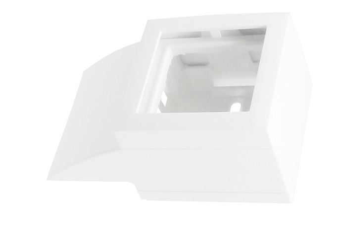 Adaptador Lateral Q45 para Canal 40x12,5