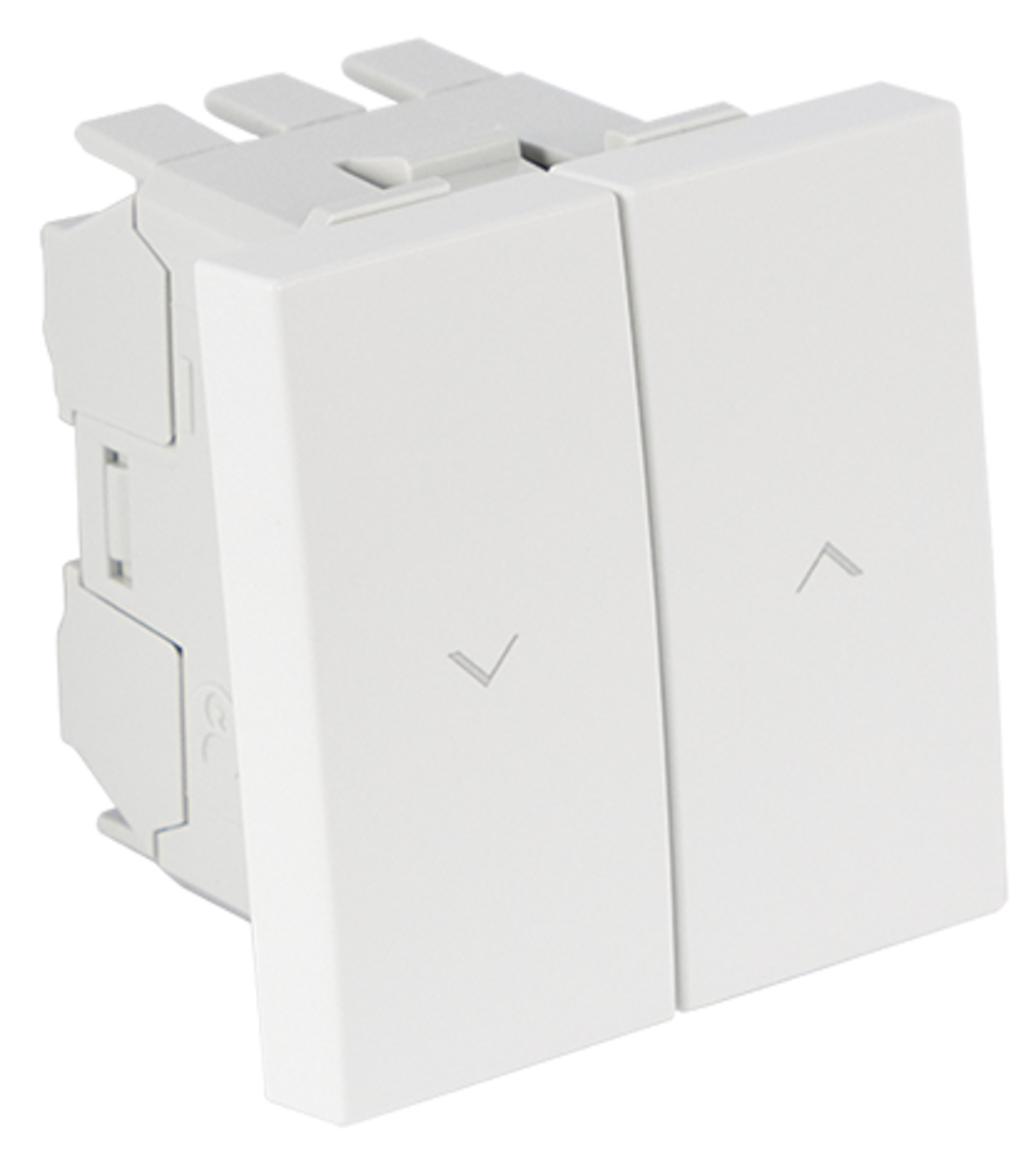 Venetian Double Push-button - 2 Modules