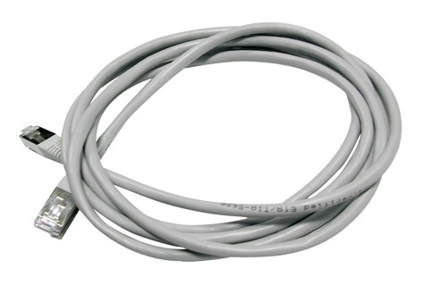 Patch Cord of 4 Pairs FTP Cable Cat. 5e and 2 RJ45 Male Plugs (3m length)