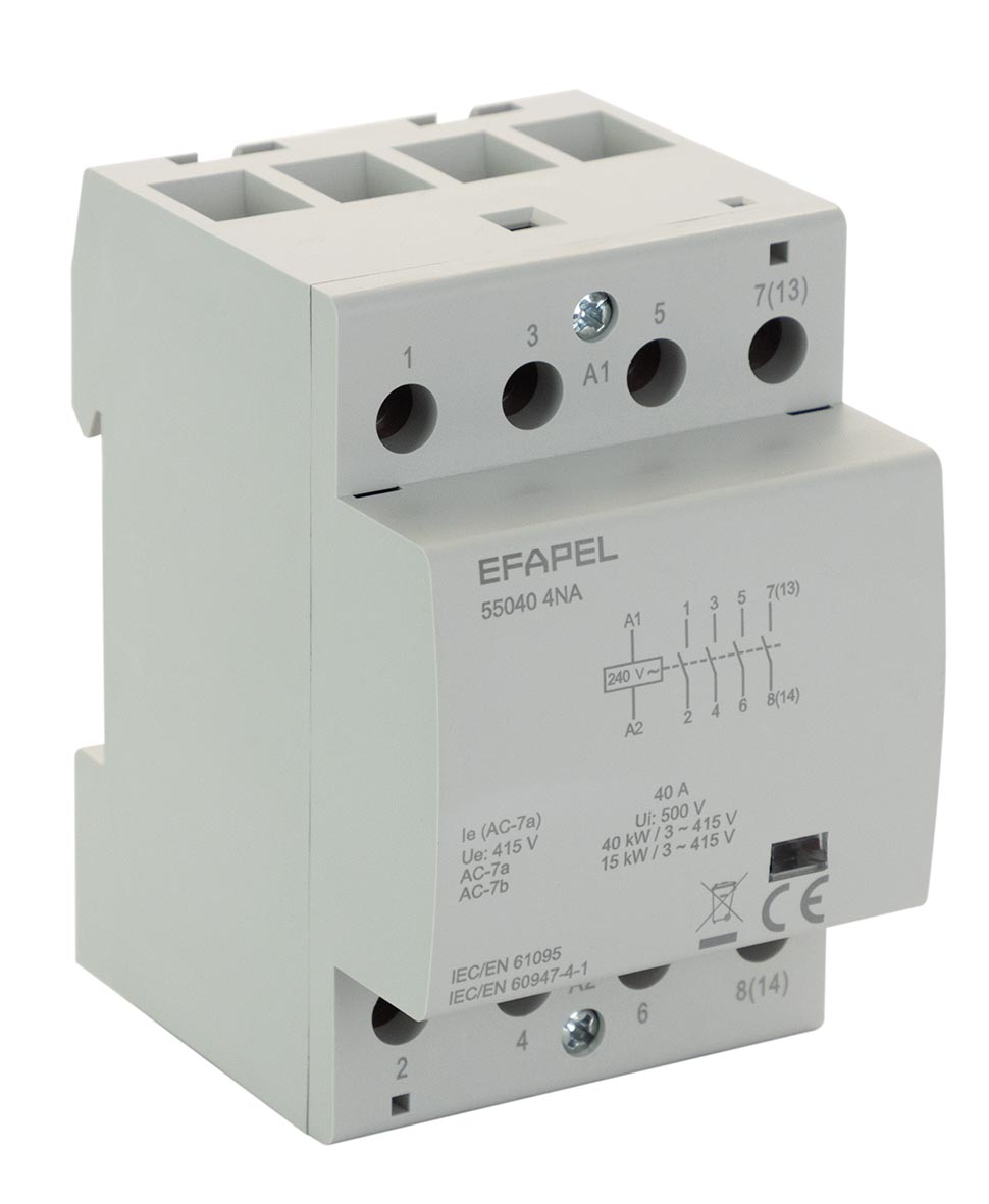 Contactor Tetrapolar