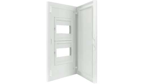 Intérieur et Porte pour Tableau à encastrer - 16 MODULES (2 x 8)