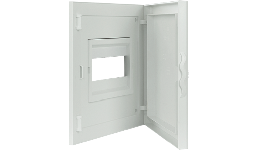 Intérieur et Porte pour Tableau à encastrer - 8 MODULES (1 x 8)