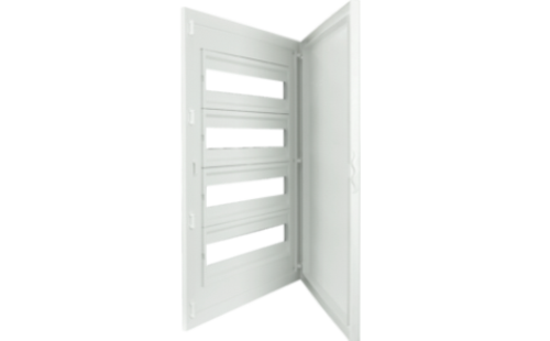 Interior Fitting and Door for Flush Mounting Panelboard - 80 Modules (4x20)