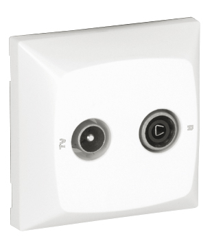 Tomada R - TV Equalizada Passagem Cascata